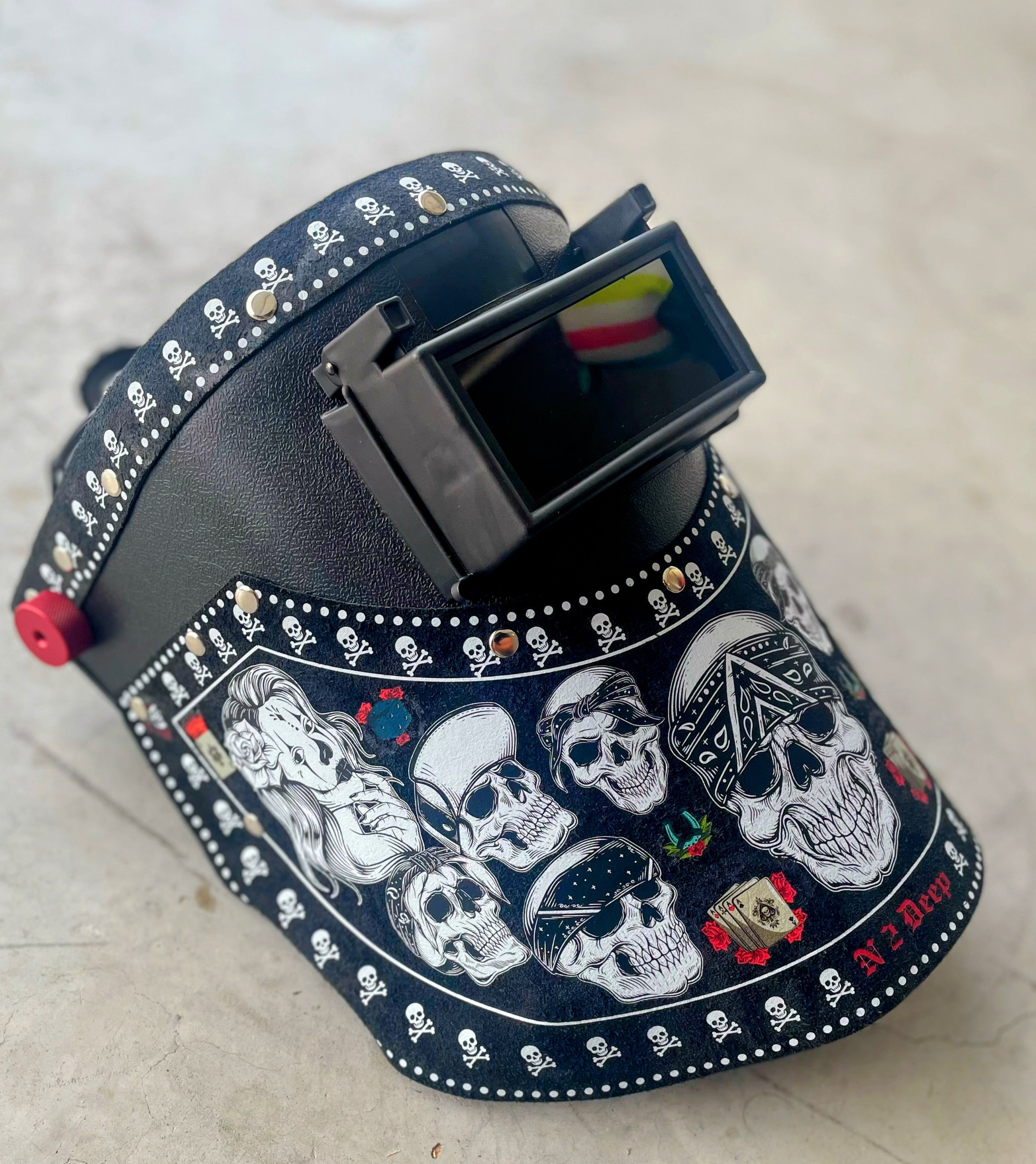 OutLaw Skull Welding Hood