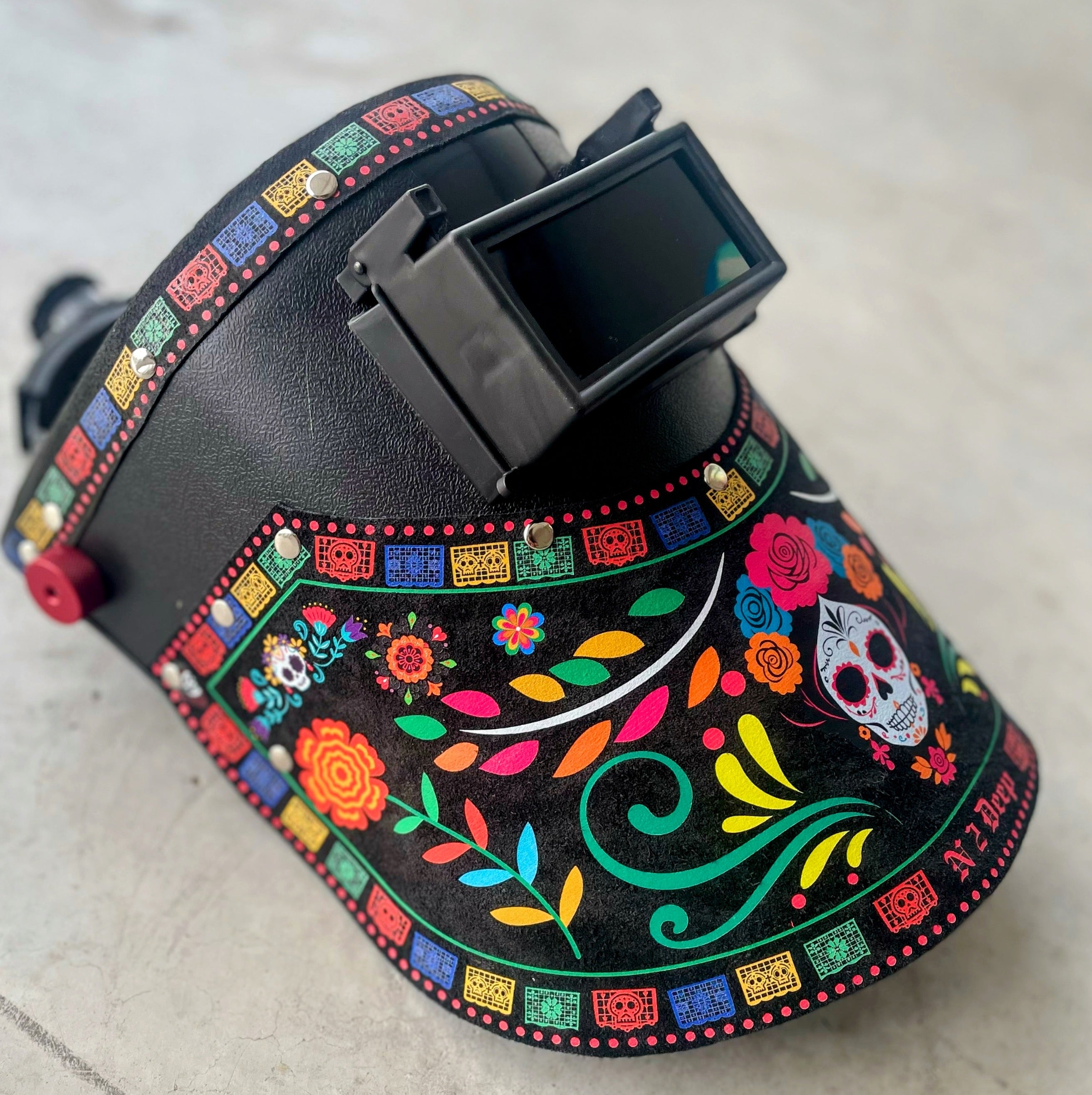 OutLaw Day of the Dead Welding Hood