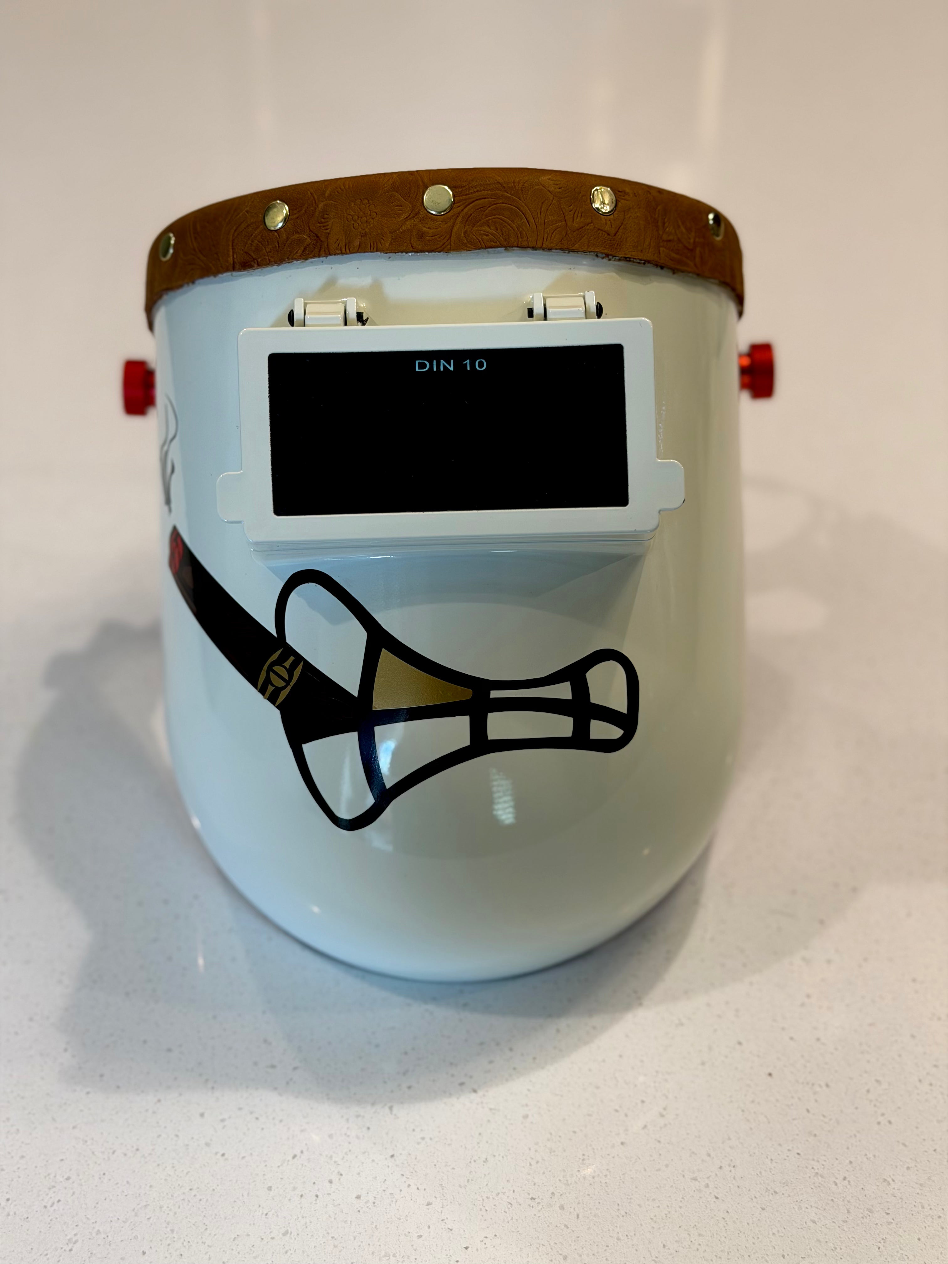 Chopped Sugar Scoop PipeLine Boss Welding Hood